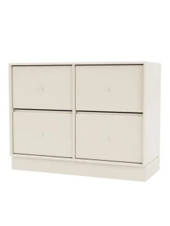 4124 kommode inkl. ben fra Montana