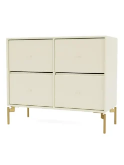 4124 kommode inkl. ben fra Montana