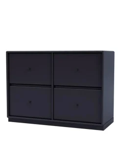 4124 kommode inkl. hjul fra Montana