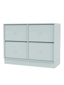 4124 kommode inkl. hjul fra Montana