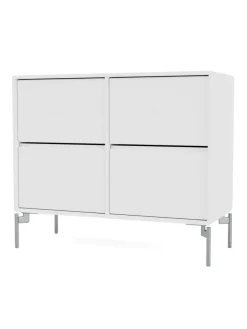 4124 kommode inkl. hjul fra Montana