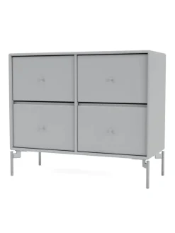 4124 kommode inkl. hjul fra Montana