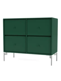 4124 kommode inkl. hjul fra Montana