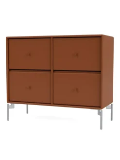 4124 kommode inkl. hjul fra Montana