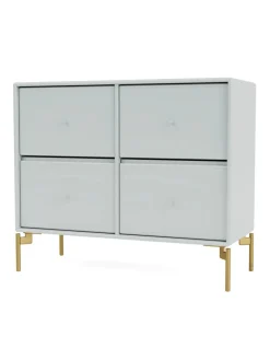 4124 kommode inkl. hjul fra Montana