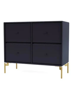 4124 kommode inkl. hjul fra Montana