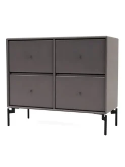 4124 kommode inkl. hjul fra Montana