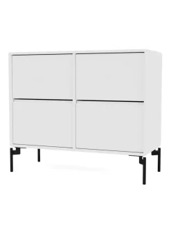 4124 kommode inkl. hjul fra Montana