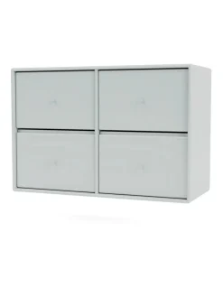 4124 kommode inkl. hjul fra Montana