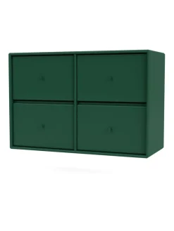 4124 kommode inkl. hjul fra Montana