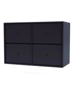 4124 kommode inkl. hjul fra Montana