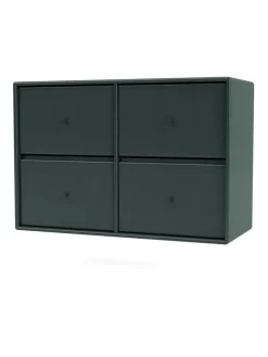 4124 kommode inkl. hjul fra Montana