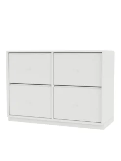 4124 kommode inkl. hjul fra Montana