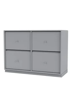 4124 kommode inkl. hjul fra Montana