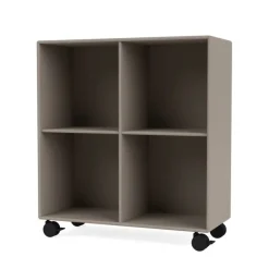 1112 reol inkl. hjul fra Montana