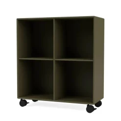 1112 reol inkl. hjul fra Montana