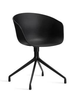 About a Chair AAC52 Forsidepolstret, hvid skal fra Hay