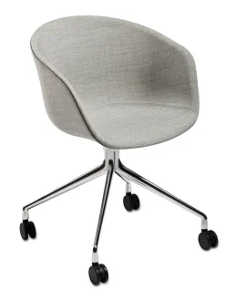 About a Chair AAC52 Forsidepolstret, hvid skal fra Hay