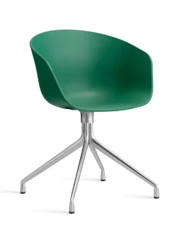 About a Chair AAC52 Forsidepolstret, hvid skal fra Hay