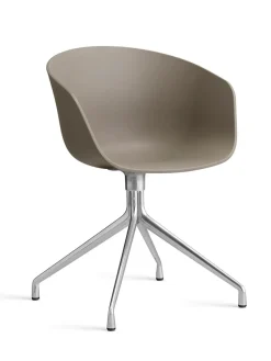 About a Chair AAC52 Forsidepolstret, hvid skal fra Hay