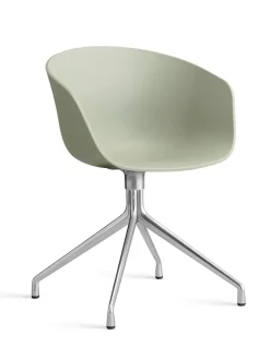 About a Chair AAC52 Forsidepolstret, hvid skal fra Hay