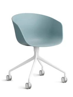 About a Chair AAC52 Forsidepolstret, hvid skal fra Hay