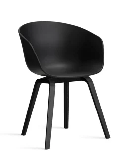 About a Chair AAC22 forsidepolstret, hvid skal fra Hay