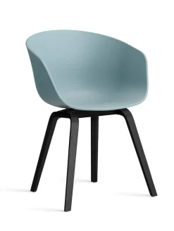 About a Chair AAC22 forsidepolstret, hvid skal fra Hay