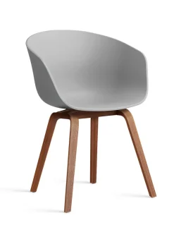 About a Chair AAC22 forsidepolstret, hvid skal fra Hay