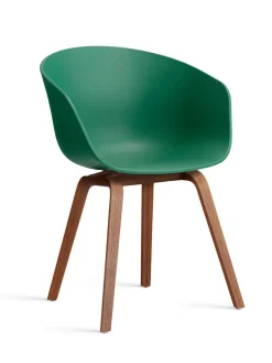 About a Chair AAC22 forsidepolstret, hvid skal fra Hay