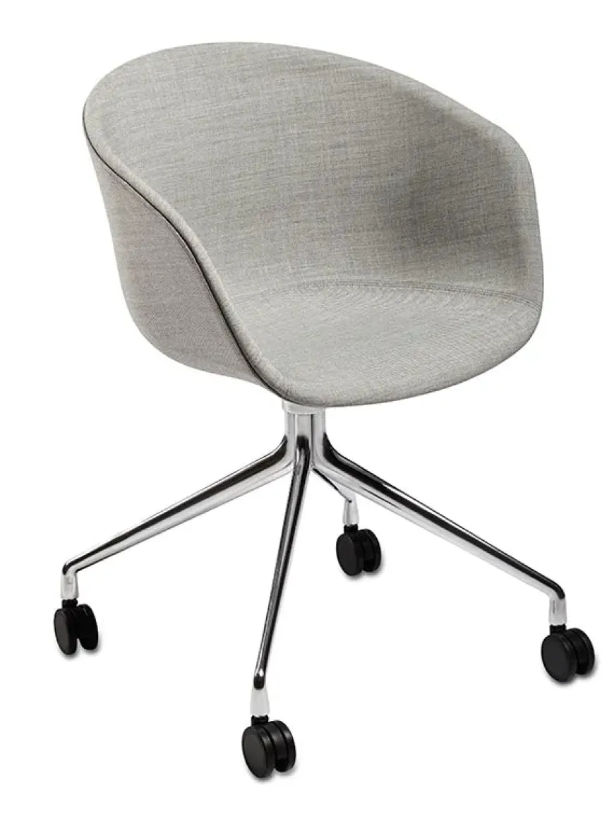 About a Chair AAC52 Forsidepolstret, sort skal fra Hay