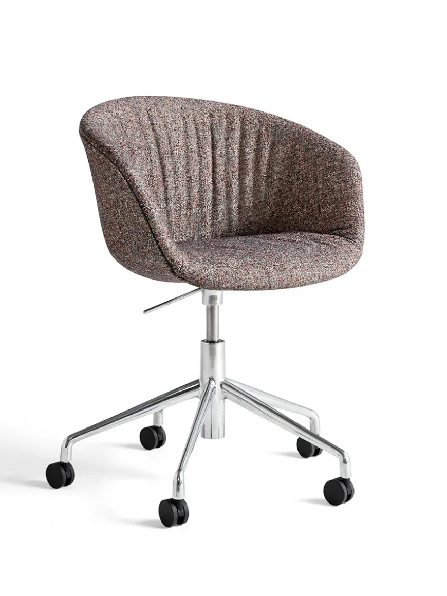 About a Chair AAC52 Forsidepolstret, sort skal fra Hay