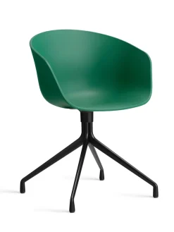 About a Chair AAC52 Forsidepolstret, sort skal fra Hay