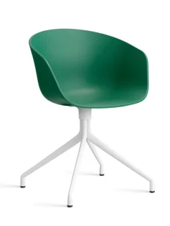 About a Chair AAC52 Forsidepolstret, sort skal fra Hay