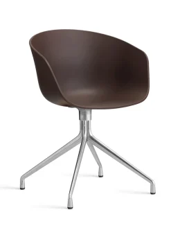 About a Chair AAC52 Forsidepolstret, sort skal fra Hay