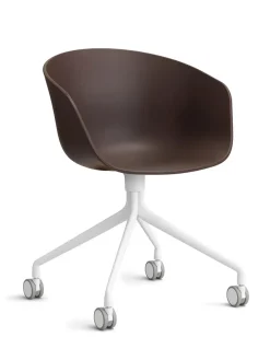 About a Chair AAC52 Forsidepolstret, sort skal fra Hay