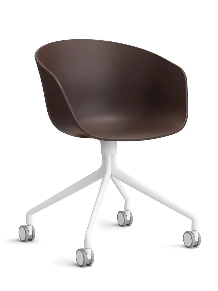 About a Chair AAC52 Forsidepolstret, sort skal fra Hay