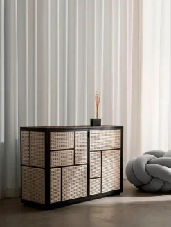 Air Sideboard, oak/cane fra Design House Stockholm
