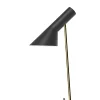 AJ Mini Table Lamp, black/brass af Arne Jacobsen