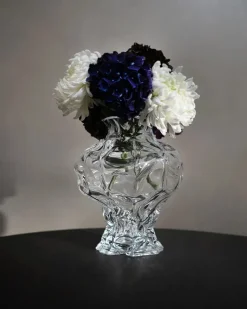 Ammonit Vase, clear fra Hein Studio