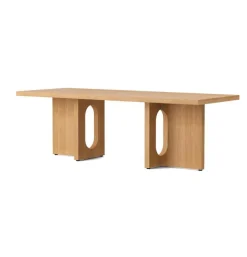 Androgyne Lounge Table, Kunis Breccia / Wood fra Audo Copenhagen
