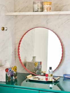 Arcs Mirror Round, red fra Hay