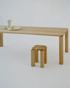 Atlas Spisebord 2500x950, Natural Oak fra New Works