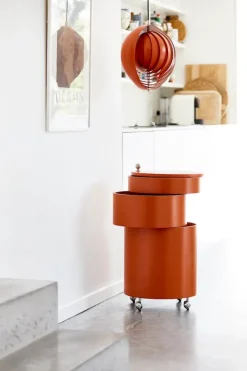 Barboy Sidebord, lilac grey af Verner Panton