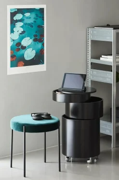 Barboy Sidebord, sort af Verner Panton