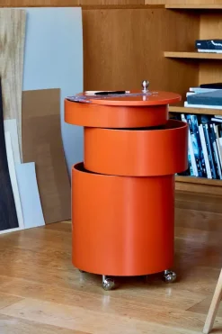 Barboy Sidebord, sort af Verner Panton