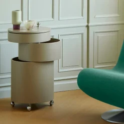 Barboy Sidebord, sort af Verner Panton