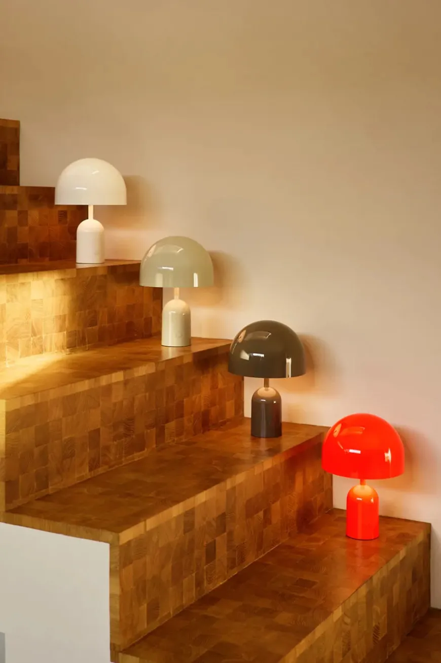 Bell Portable Bordlampe, grey fra Tom Dixon