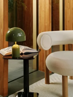 Bell Portable Bordlampe, grey fra Tom Dixon