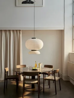 Betty TK9 Spisebordsstol, sortlakeret eg fra &Tradition